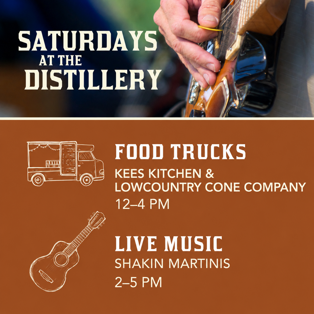 Saturdays at the Distillery - Firefly Distillery