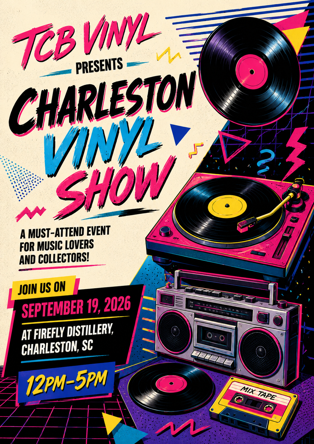 TCB Charleston Vinyl Show